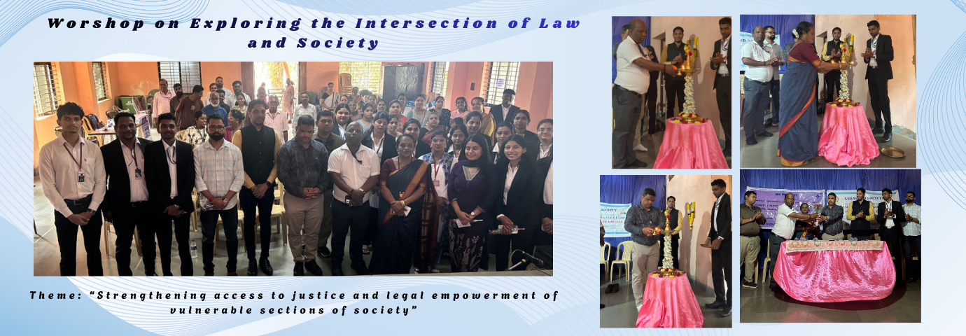workshop Exploring the Intersection of Law and Society
