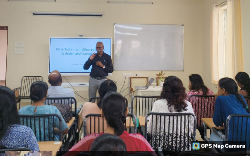 Workshop on 'Dissertation - A Multipurpose Tool: It's Design and Management' at MPSLGPP