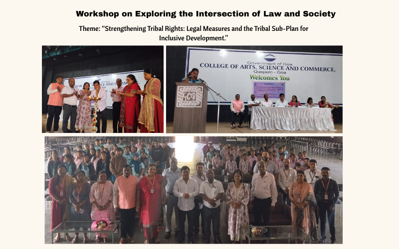 Workshop on Exploring the Intersection of Law and Society